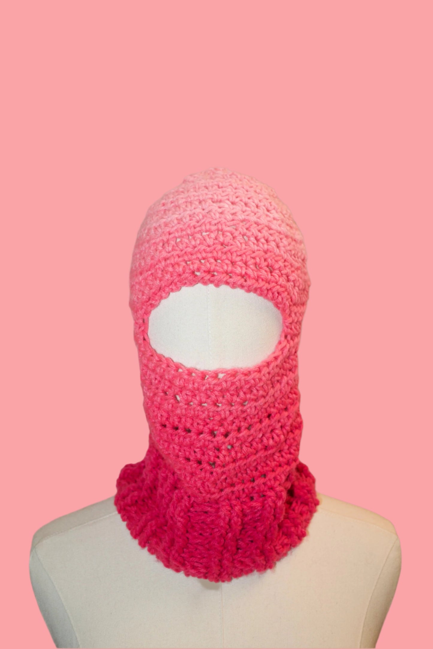 Pink Frost Ski Mask